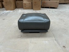 OLD STOCK CLEARANCE - Grey Footstool Faux Leather, unused QC Checked!