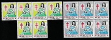 VENEZUELA   1005/06 1976 Fight against  Tuberculosis MNH, BLOCKS