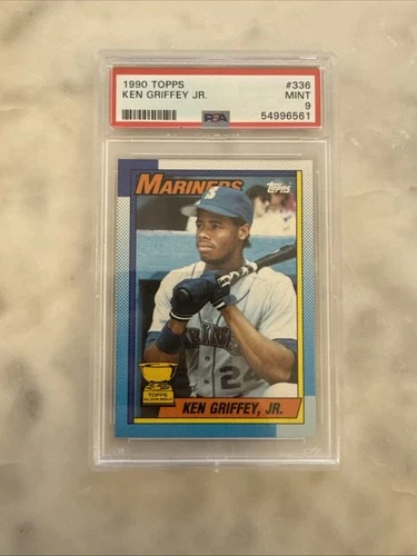 1990 Topps - Ken Griffey Jr #336 PSA 9