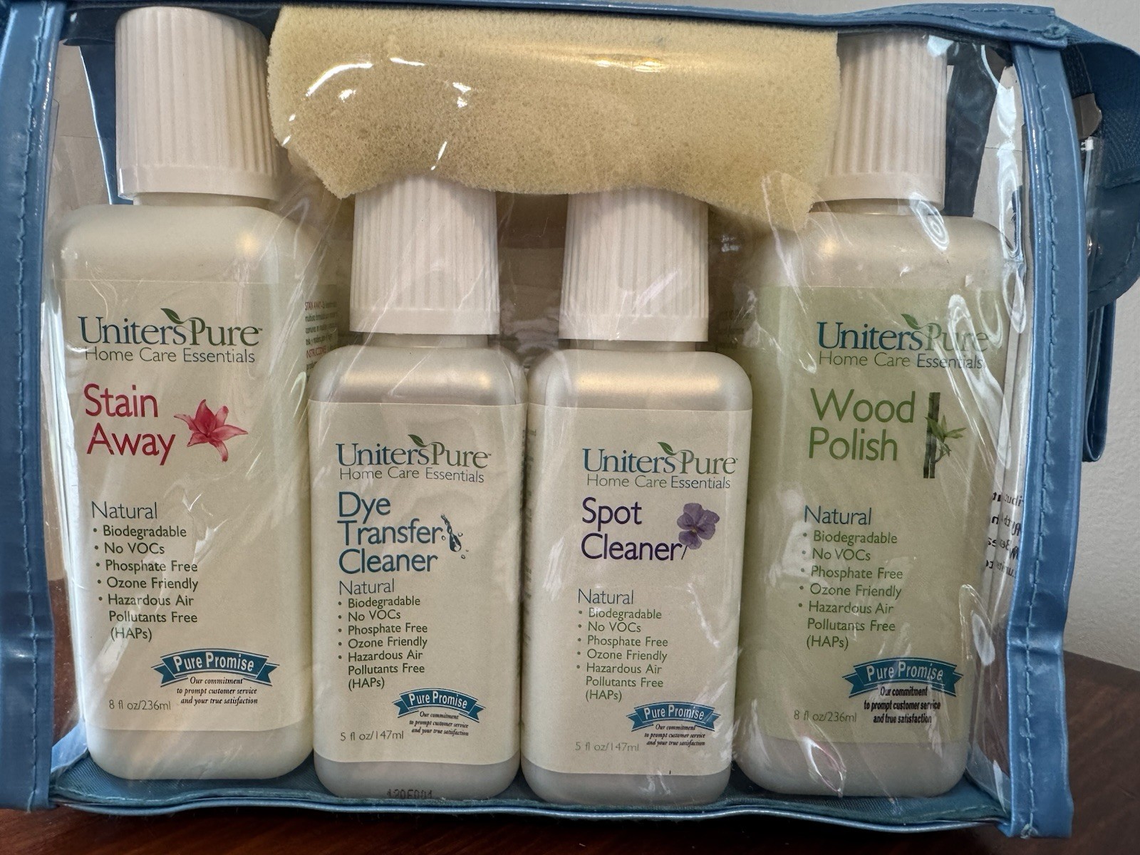 5 UNITERS Pure Home Care Essentials Natural Spot Cleaner Furniture Wood Stains