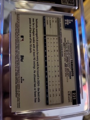 2025 Topps Series 1 - Future Stars Yoshinobu Yamamoto #231 for