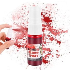 Fake Blood Spray for Halloween, Special Effects Makeup, True Color, B0D8JR32MG