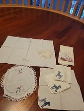 7 Handmade Doilies With Embroidery