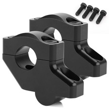1 1/8" Handlebar Bar Risers Motorcycle Bar Clamps 28mm Bar for Motorbike Pit ...