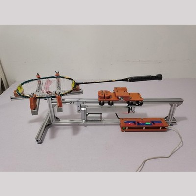 Intelligent digital display electric badminton racket stringing/stringing machin