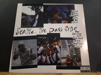 SEATTLE . . . THE DARK SIDE  LP  U.S. press  1993  comp.  Rap  R&B