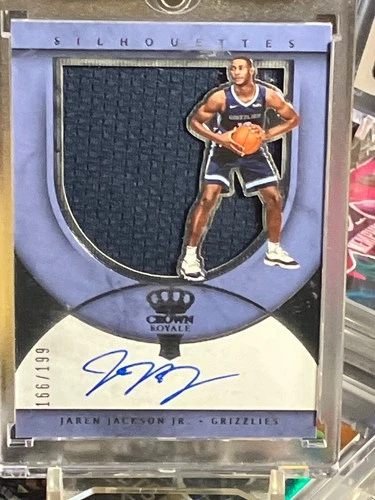 2018-19 Panini Crowne Royale Rpa /199 Jaren Jackson Jr. Rookie on-card auto