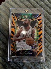 2023-24 Panini Select - Mezzanine Level Jaylen Brown #379 Tiger Prizm