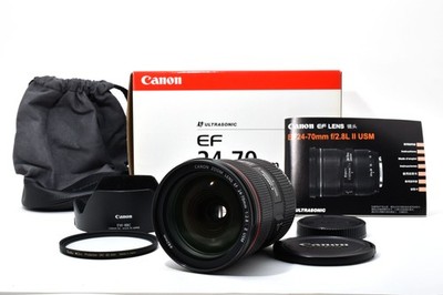 [Top Mint w/Box/Case/Hood] Canon EF 24-70mm f/2.8 L II USM Standard Lens JAPAN