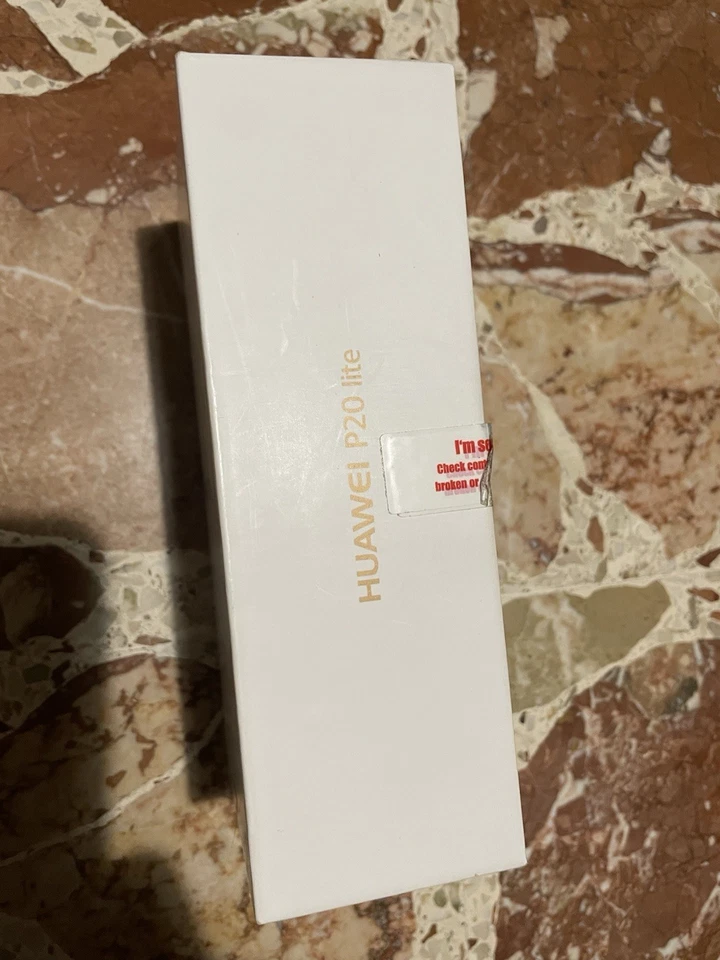 MANUAL BOX SCATOLA HUAWEI P20 LITE CASE QUICK START GUIDE MANUALE PHONE MOBILE - Immagine 4 di 4