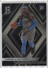 2017-18 Panini Spectra Silver Prizm Carmelo Anthony #11 HOF g5i