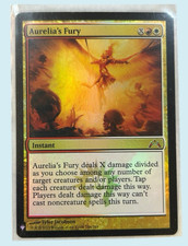Aurelia's Fury Foil, Mystery Booster, NM Near Mint, Magic the Gathering MTG