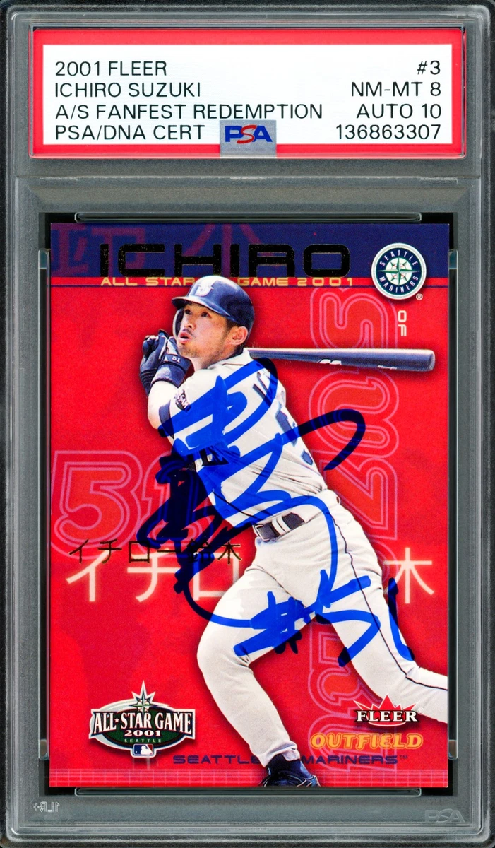Ichiro Suzuki Professional Sports Authenticator (PSA) Baseball