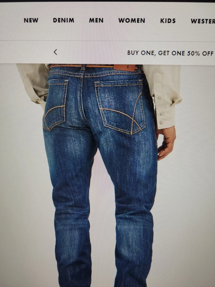 Mens Wrangler 20x No.42 Vintage Bootcut Jean 29x32 lot of 2 - Image 1 of 4