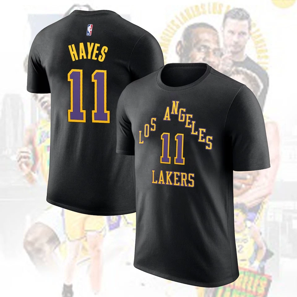 ¡NUEVA VENTA! Los Angeles Lakers 2025/26 Edición Ciudad Nombre y Número Regalo Para Fans Foto 3 de 4