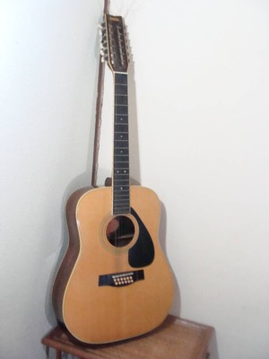 Acoustic Guitar Yamaha FG12-301B Orange Label 12 Strings Natural
