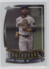 2023 Topps Chrome Update Youthquake Blake Perkins #YQ-66 4pn