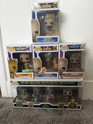 Groot Funko Pop Konvolut