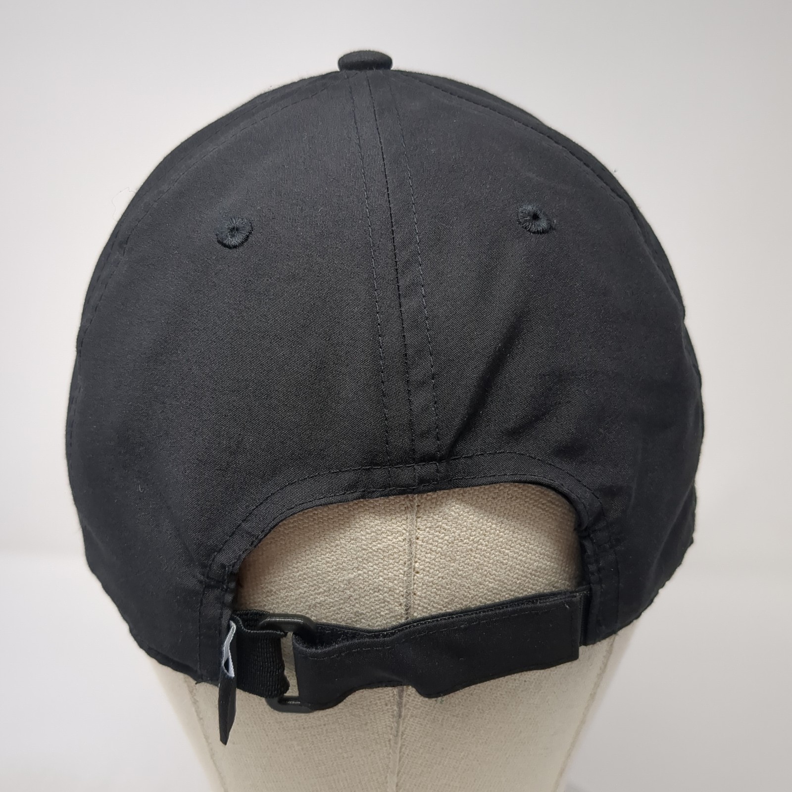 Grumpy Strapback Baseball Hat Solid Black One Siz… - image 6