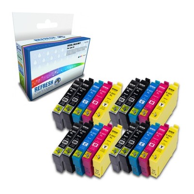 Refresh Patronen 20er Pack 603XL BK/C/M/Y Tinte kompatibel mit Epson Druckern