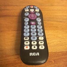 RCA RCR414BHZ 4-Device Universal Remote For TV STREAM DVD BLU-RAY SAT CABLE