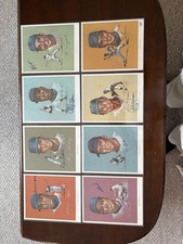 Signed Complete Set 1969 Mets Citgo Oil Company.