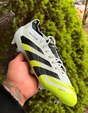 Size 8 - adidas Predator Elite SG White Black Lucid Lemon JI1067 Men