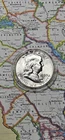 Unc 1959 D Franklin 50c " 11.25 Grams Pure Silver