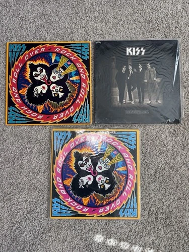 Lot Of 3 Kiss Records, More Rare!