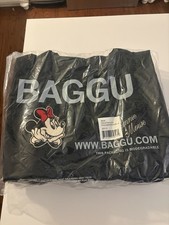 BAGGU Mickey Minnie Mouse Black Small Cloud Carry On Disney Exclusive IN HAND