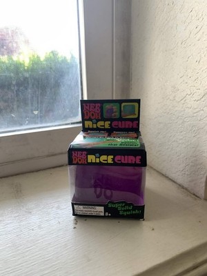 Nee Doh Nice Cube Purple Ice Authentic NEW