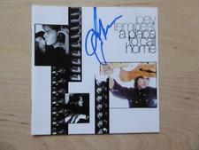 Joey Tempest "Europe" autograph signed CD booklet "A place to call home"