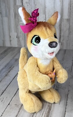 FurReal Friends Mama Josie Kangaroo 70 Sounds Tested & Working SEE VIDEO