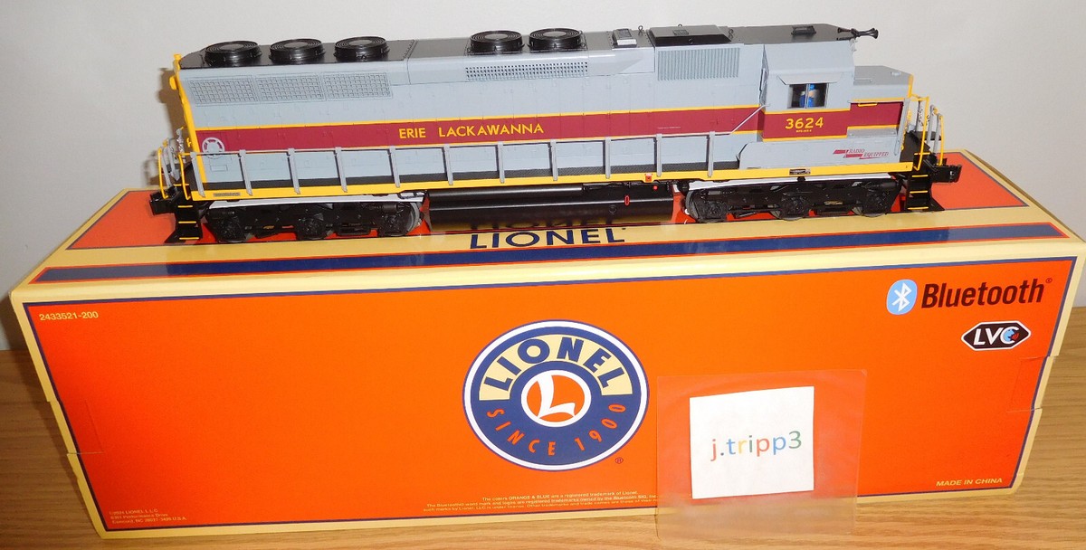 Lionel 2433998 Erie Lackawanna EL Legacy SD45 O Scale Diesel