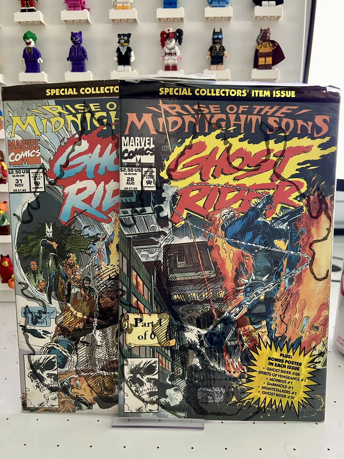 Ghost Rider # 28 31 (1992) 1st App MIDNIGHT SONS Team 1st App Lilith (NM/NM-)
