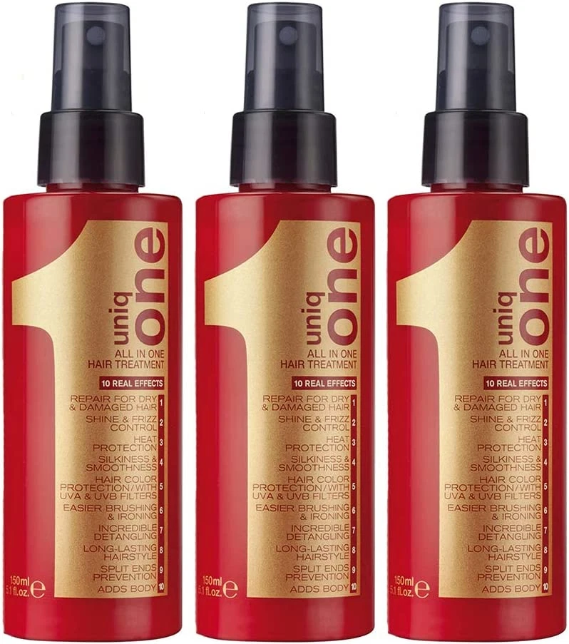 REVLON UNIQONE TRATTAMENTO CAPELLI CONFEZIONE DA 3 UNIQ ONE ORIGINAL 150 ML X 3