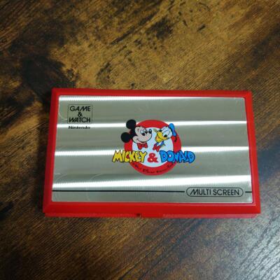 Game Watch MICKEY & DONALD Multi Screen Nintendo DM-53 Handheld