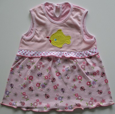 Süßes Baumwollkleidchen - Größe 68 ( NEU )