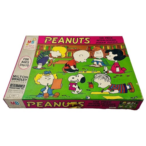 Vintage 1985 PEANUTS 500 Pc Puzzle 45th Anniversary Collage New