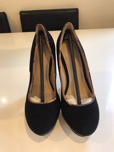 dorothy perkins black court shoes