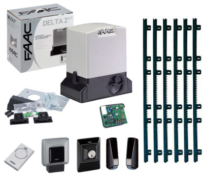 TROUSSE SYSTÈME ENSEMBLE Pour Portail Coulissant 400KG 24 Vdc CAME 8K01MS-003 EUR 527,88