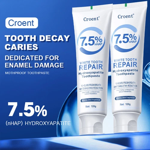1~5X Hydroxyapatite Toothpaste for Enamel Protection,Gentle Mint, Fresh Breath - Picture 2 of 18