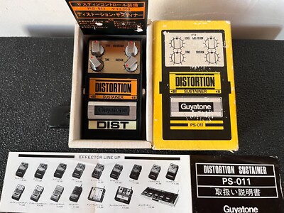 GUYATONE DISTORTION SUSTAINER PS-011 Effect Pedal Made in Japan
