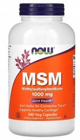 Now Foods - Msm 1000 Mg 240 Kapseln Bio Schwefel