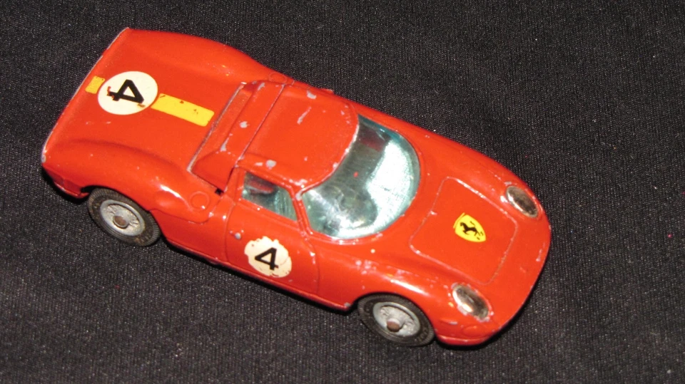 Ferrari Berlinetta 250 Le Mans #4 Corgi Toys model Car; Made in Great Britain - Image 3 of 4
