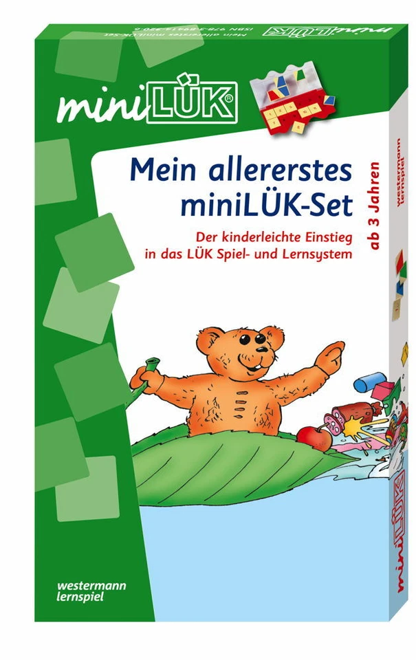 LÜK MiniLÜK Set Bücher und Kontrollgerät Mein allererstes miniLÜK-Set ab 3 320