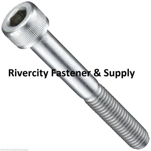 JUNCHI #10 24x2 1/2 Button Head Socket Cap Screws, 20pcs 304 Stainless Steel Fasteners Hex Bolts Screws Full Thread Hex Drive Screws