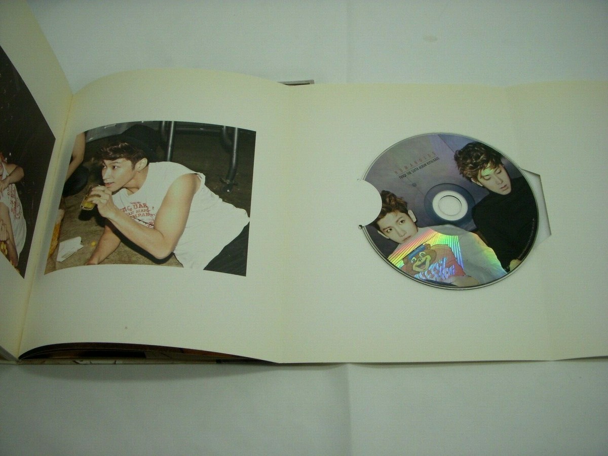 TOHOSHINKI TVXQ Humanoids The 6th Catch Me Album Repackage CD +