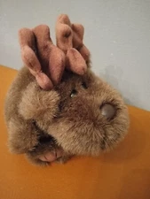 Purrfection MJC Molly Moose Plush Cushy Critter 1996 Stuffed Toy 6" (B10)