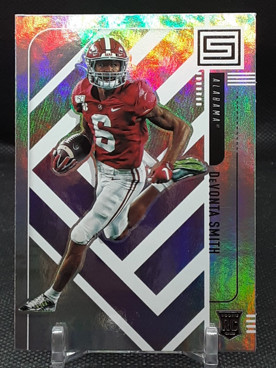 DEVONTA SMITH 2021 STATUS DRAFT ROOKIE EAGLES ALABAMA CRIMSON TIDE